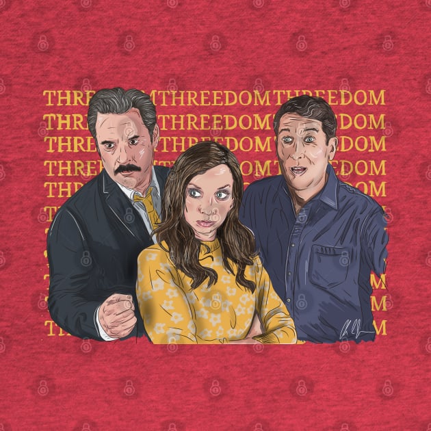 Threedom: the drawring by 51Deesigns